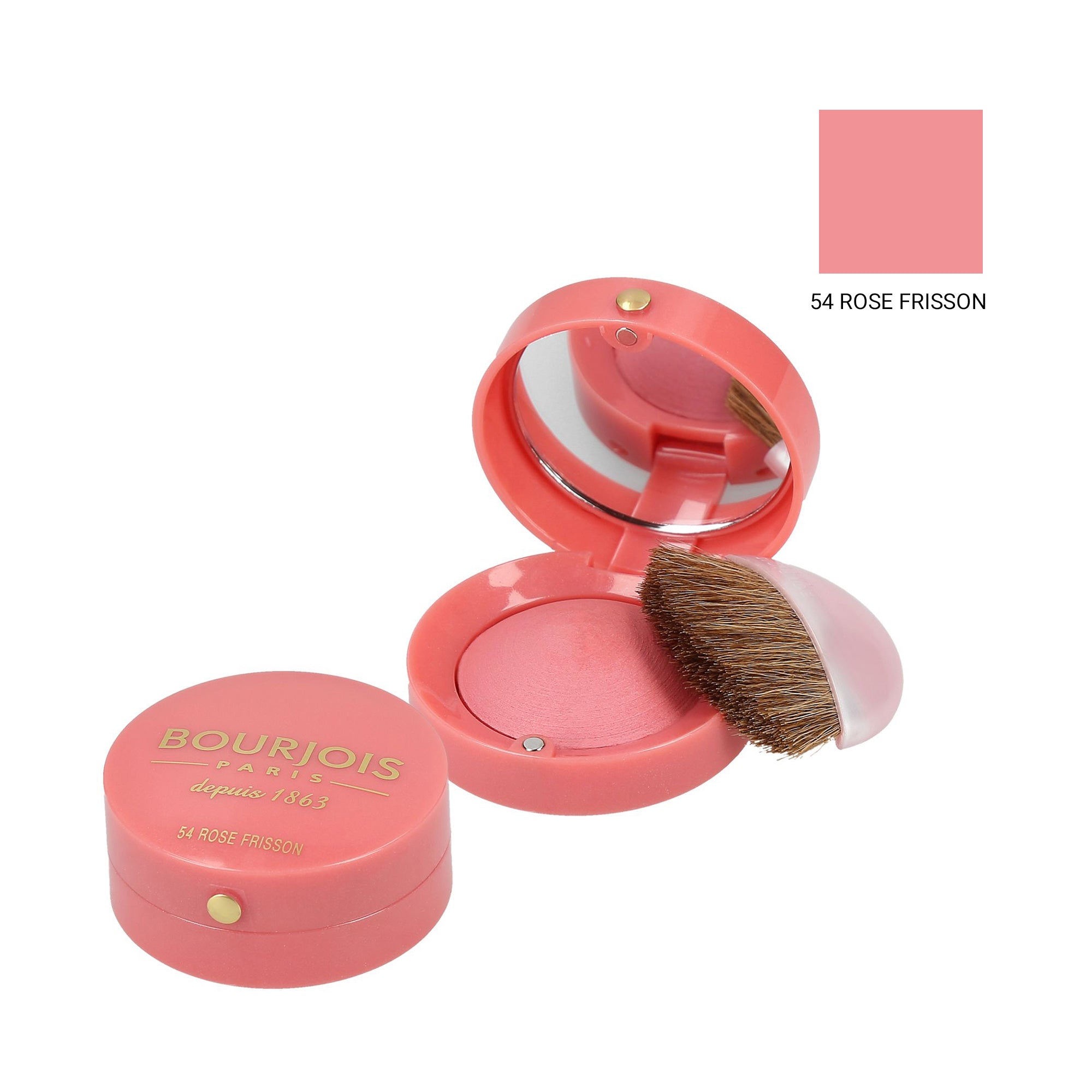 BOURJOIS Little Round Pot Róż do policzków 54 Rose Frisson 2,5 g