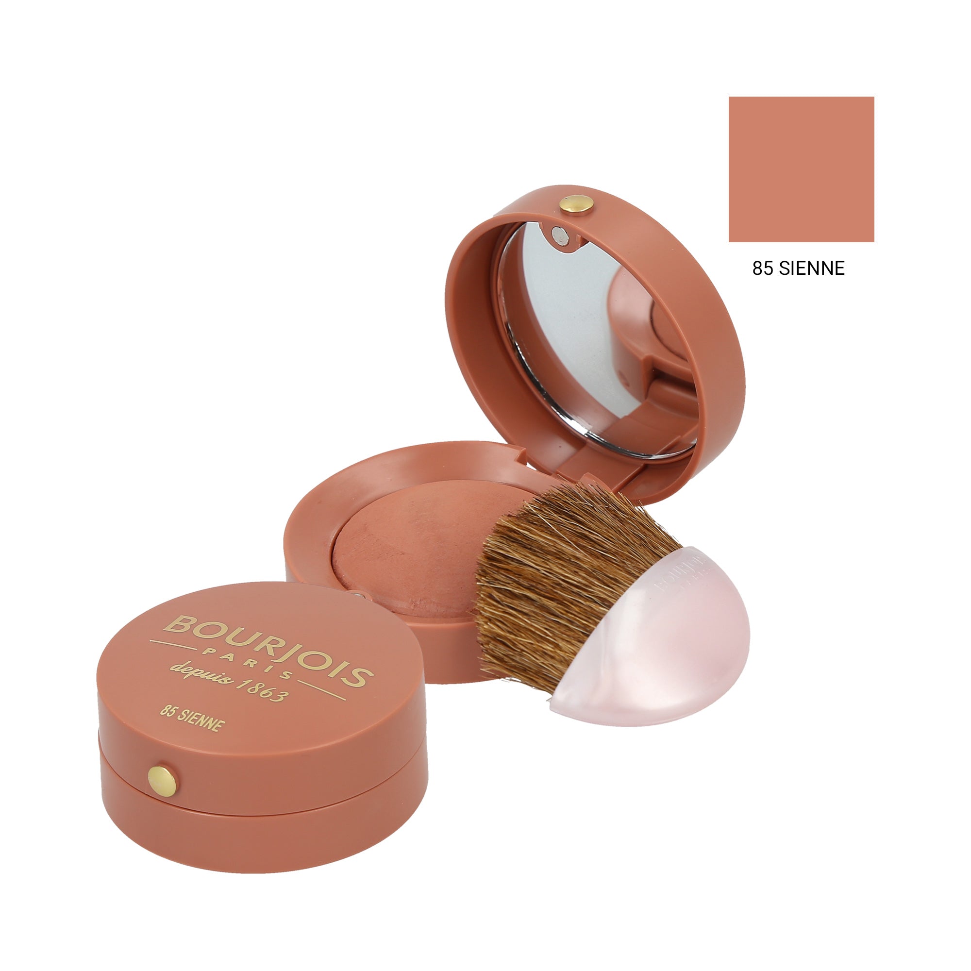 BOURJOIS Little Round Pot Róż do policzków 85 Sienne 2,5 g