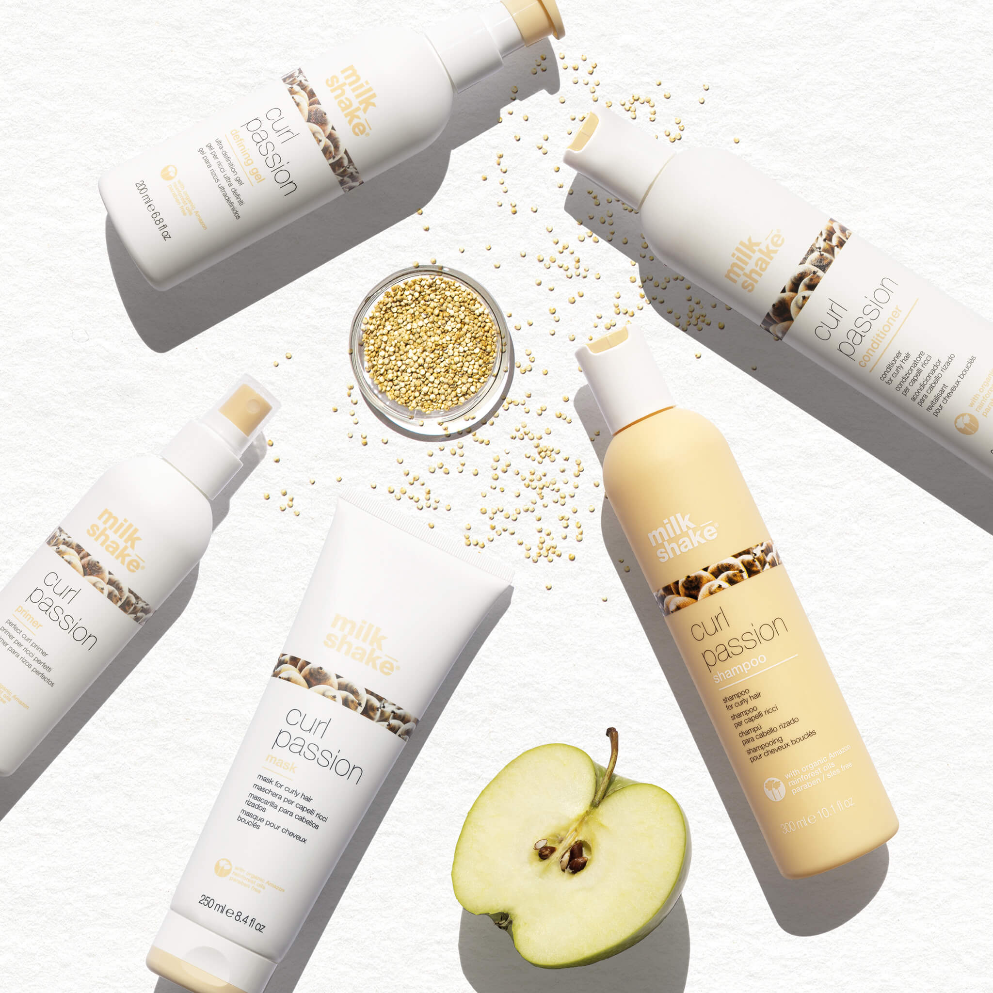MILK SHAKE CURL PASSION Mleczny szampon do włosów kręconych 300 ml #2
