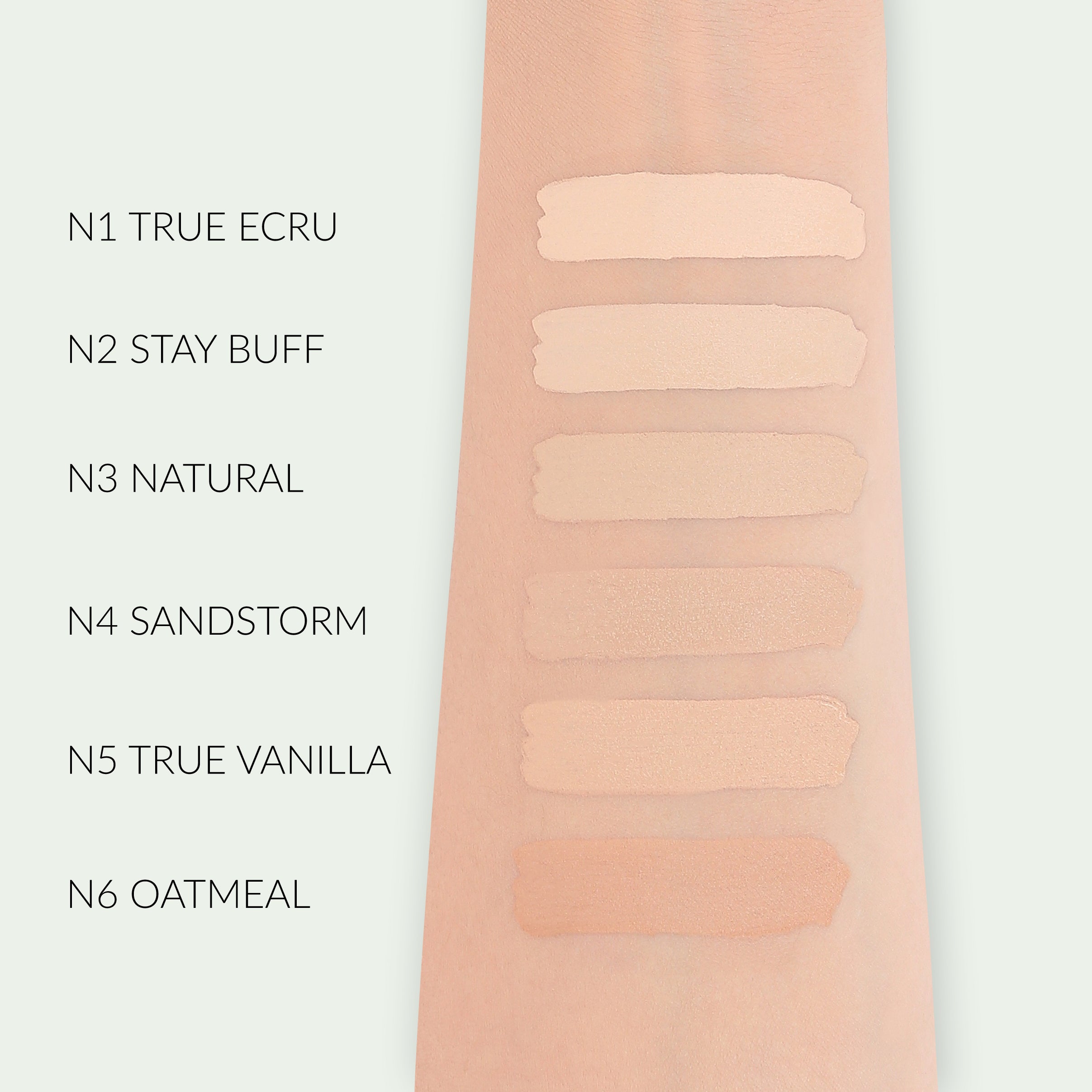 ECOCERA NATURSTAY Naturalne podkłady N5 + W1 + W2  3x 30 ml #3