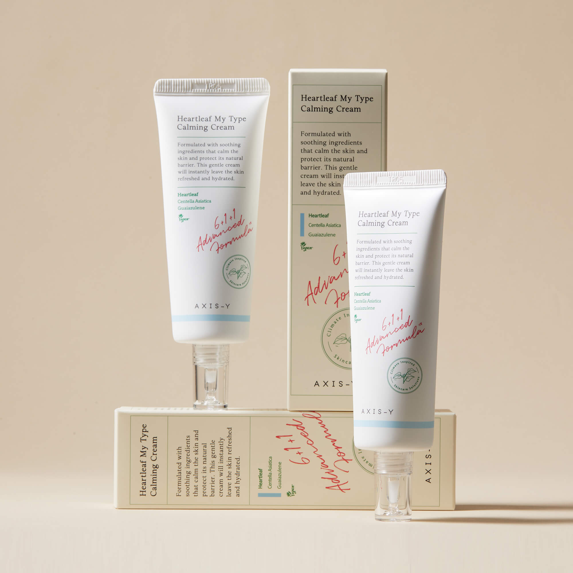 AXIS-Y HEARTLEAF MY-TYPE CALMING CREAM Zklidňující krém na obličej 60 ml #2