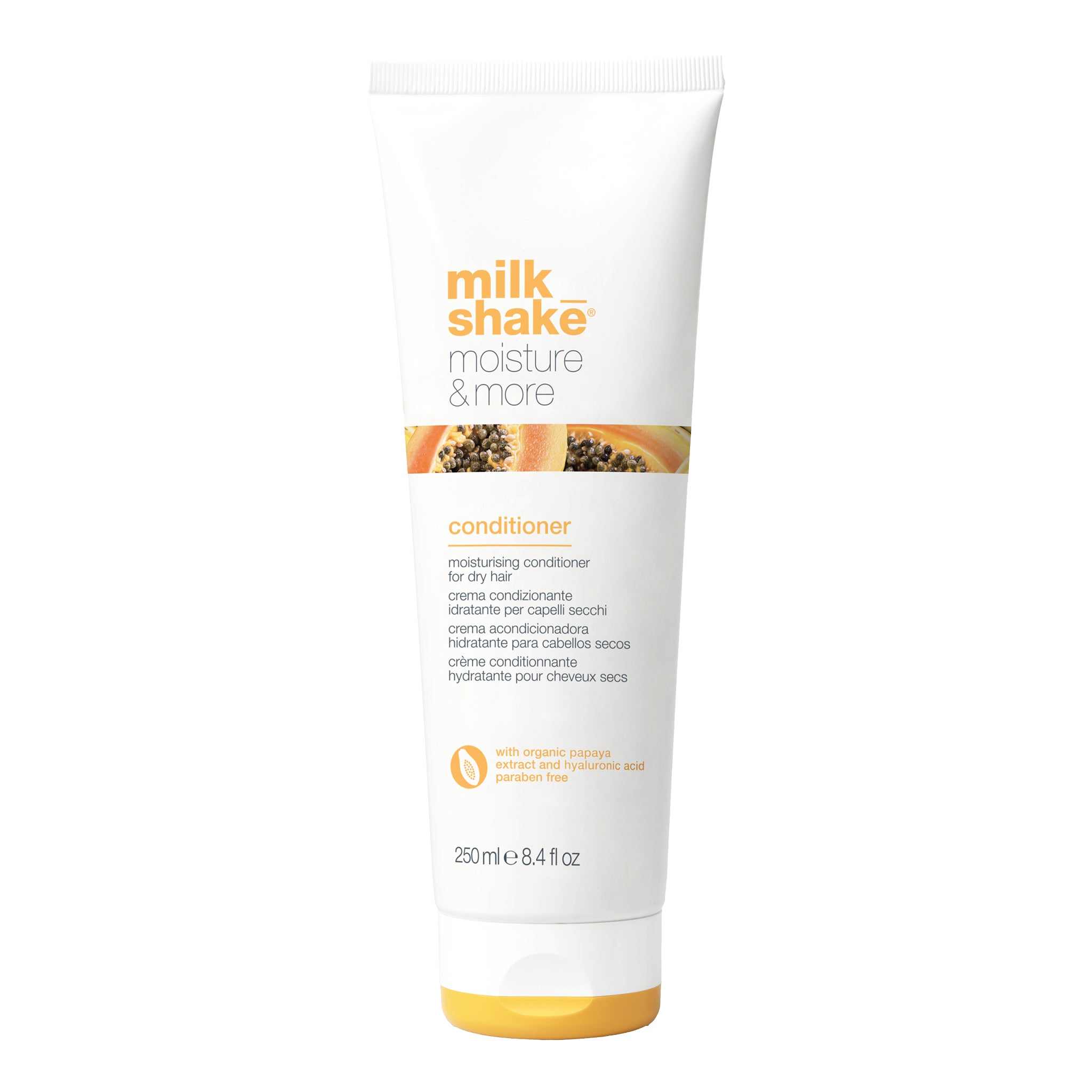 MILK SHAKE MOISTURE&MORE Hochfeuchtigkeitsspendende Spülung für trockenes und widerspenstiges Haar 250 ml