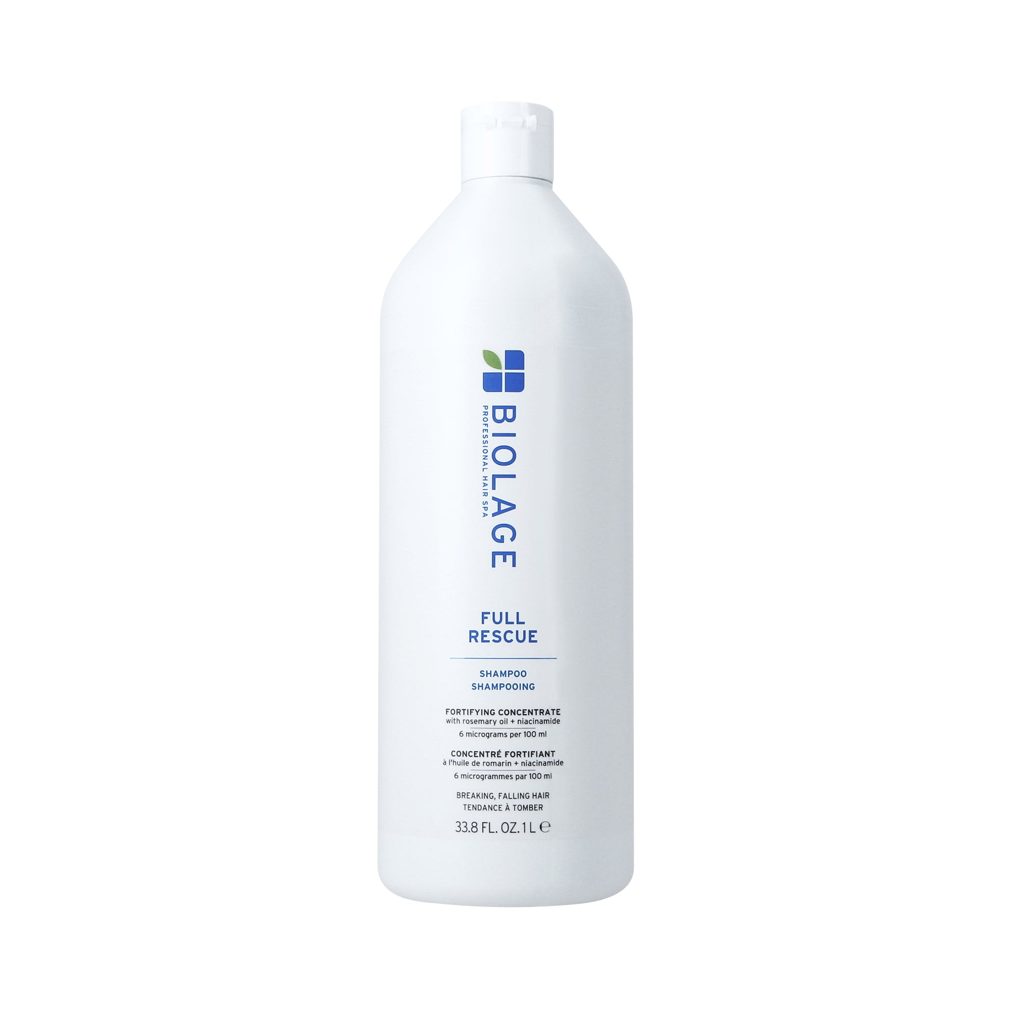 BIOLAGE FULL RESCUE Shampooing fortifiant pour cheveux cassants sujets à la chute 1000 ml