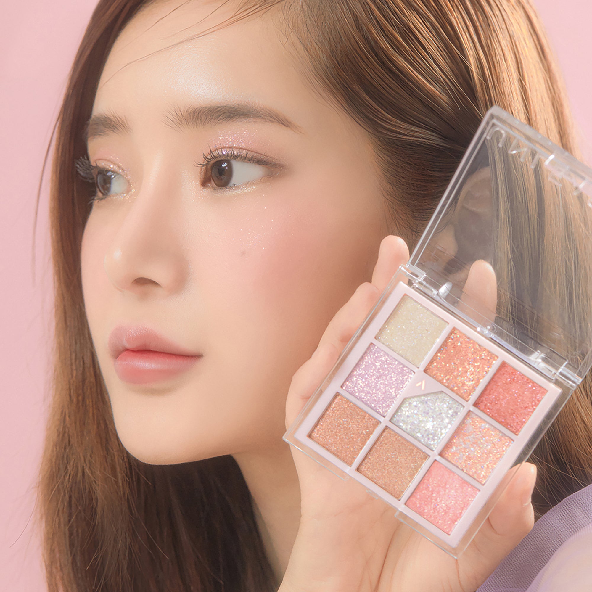 UNLEASHIA GLITTERPEDIA Palette di ombretti vegani n. 1 All of Glitter 6,2 g #5