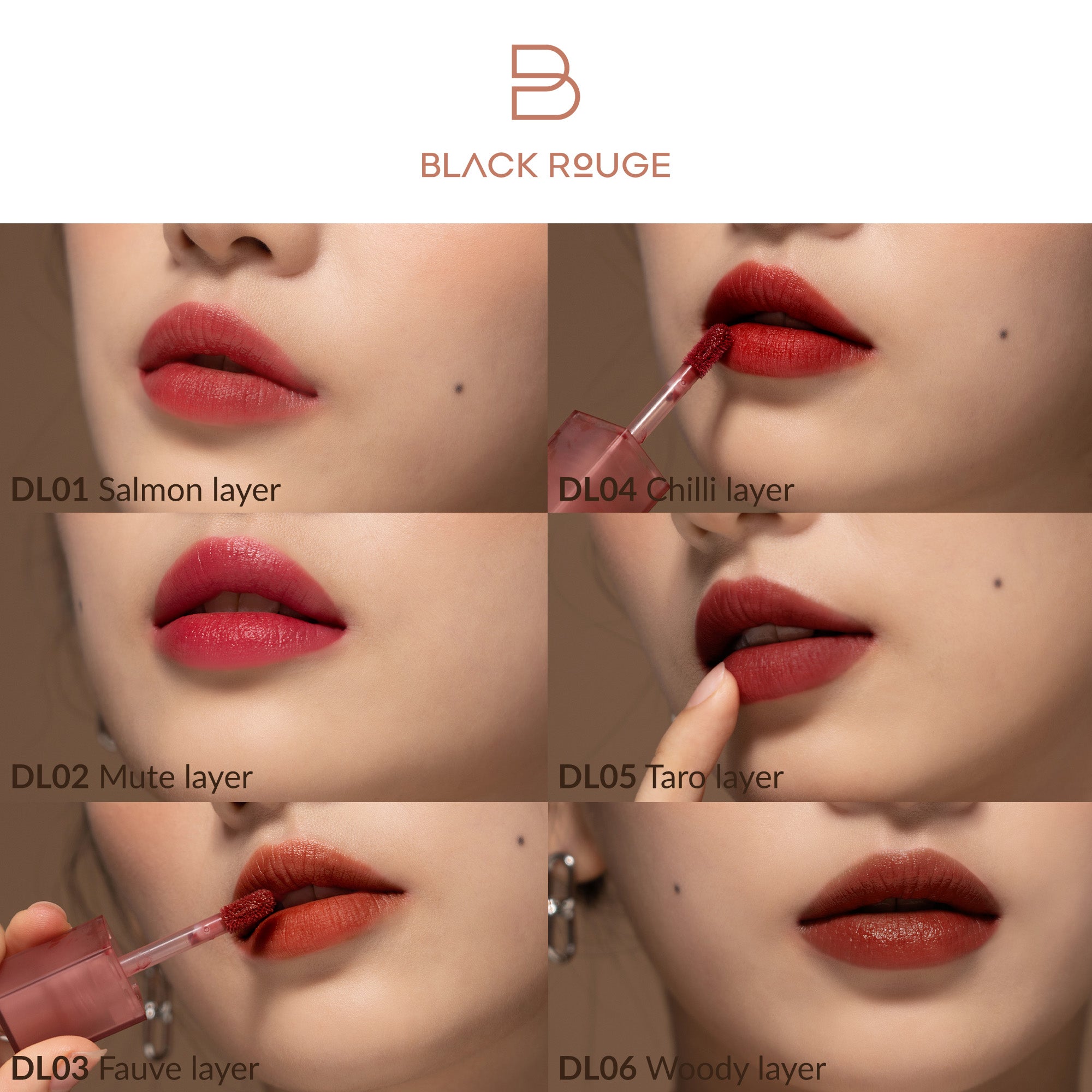 BLACK ROUGE DOUBLE LAYER SIGNATURE Over Velvet Tinta labbra vellutata con doppia formula 4,1 g #2