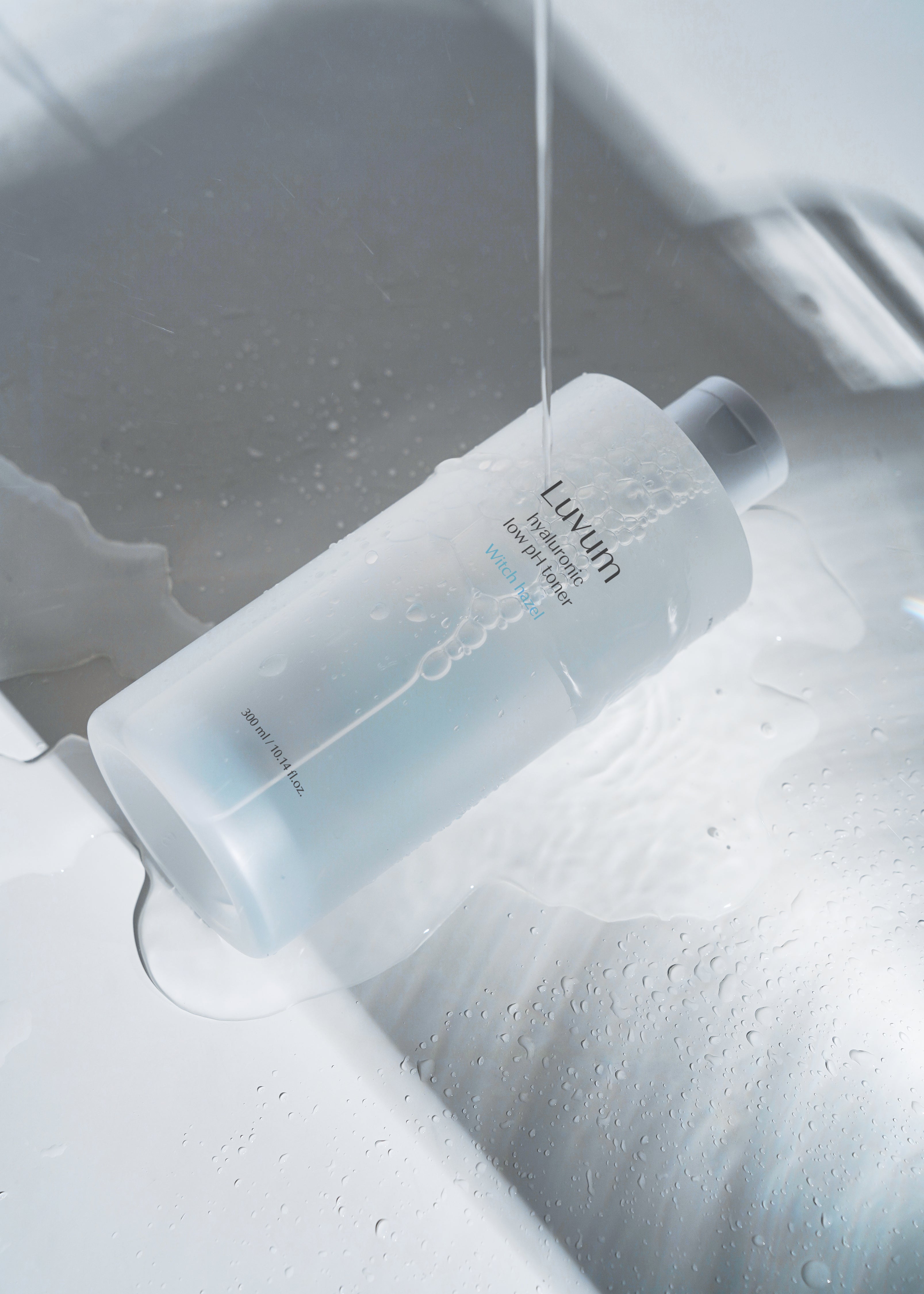 LUVUM Lotion tonique hydratante à l'hamamélis et à l'acide hyaluronique végétal à faible pH, 300 ml #5