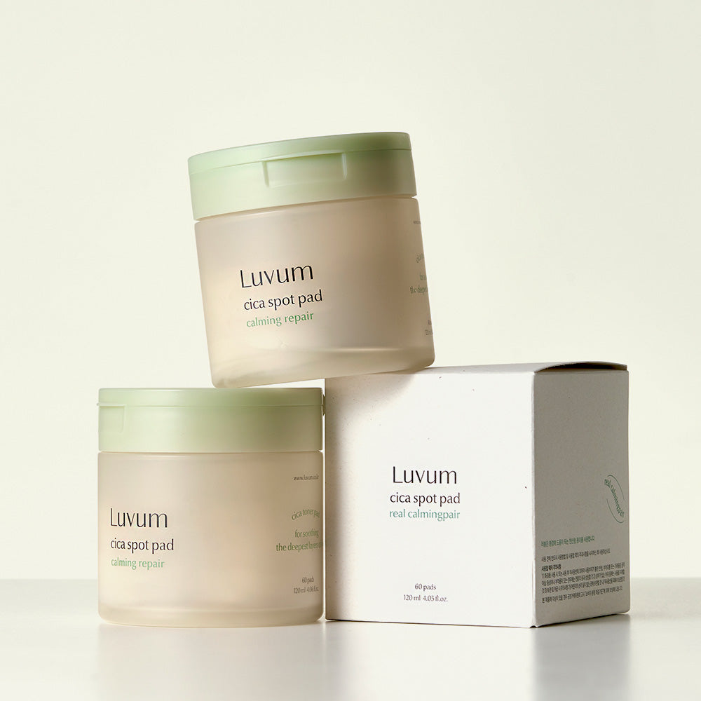LUVUM CALMING REPAIR CICA SPOT PAD Dischetti tonificanti lenitivi 120 ml 60 pz. #7