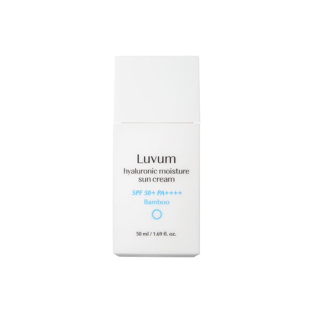 LUVUM BAMBOO HYALURONIC MOISTURE Sanfter Sonnenschutz mit pflanzlicher Hyaluronsäure LSF 50+ PA++++ 50 ml
