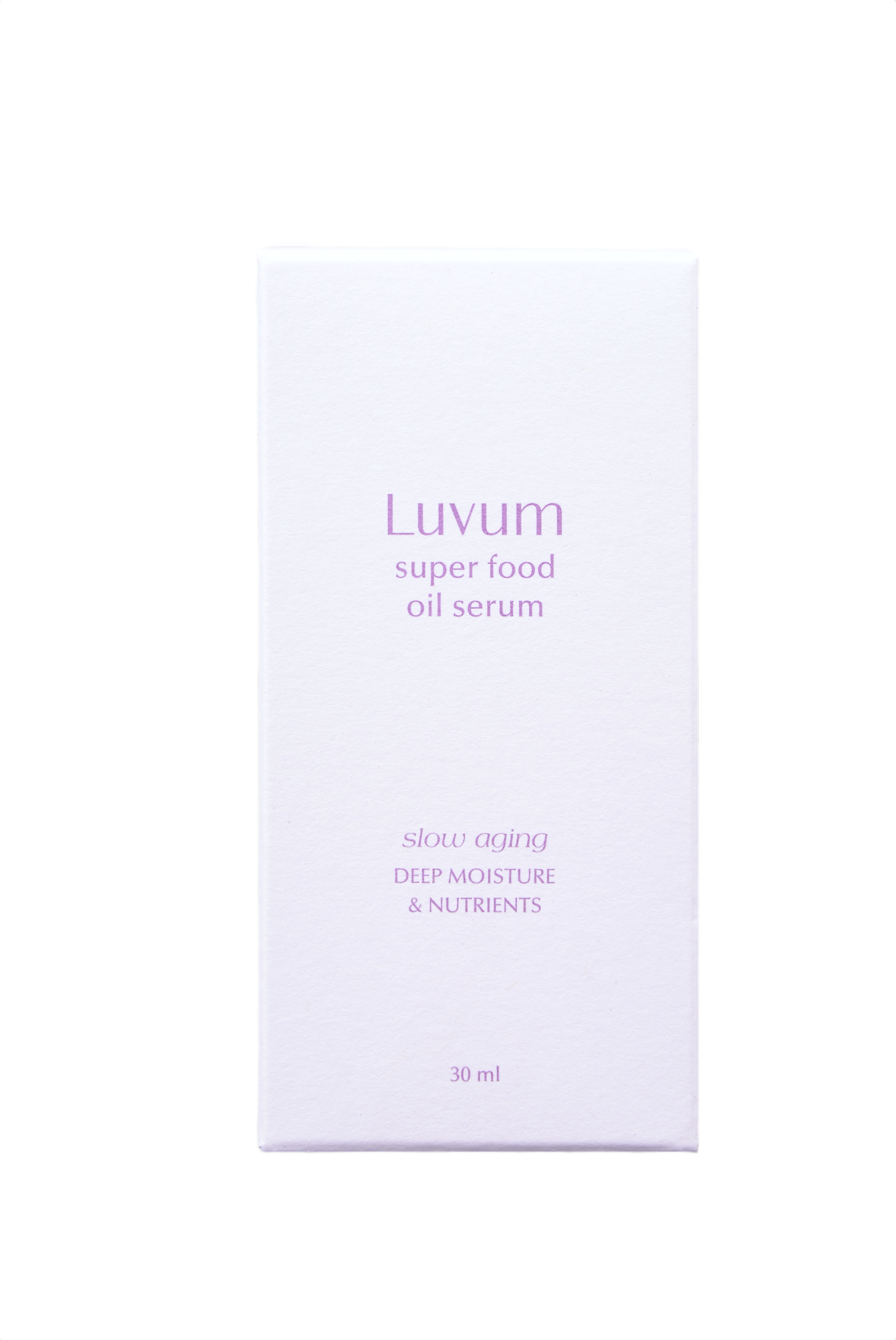 LUVUM SLOW AGING SUPER FOOD ÖLSERUM Zweiphasen-Ölserum mit Pflanzenpeptiden 30 ml #2
