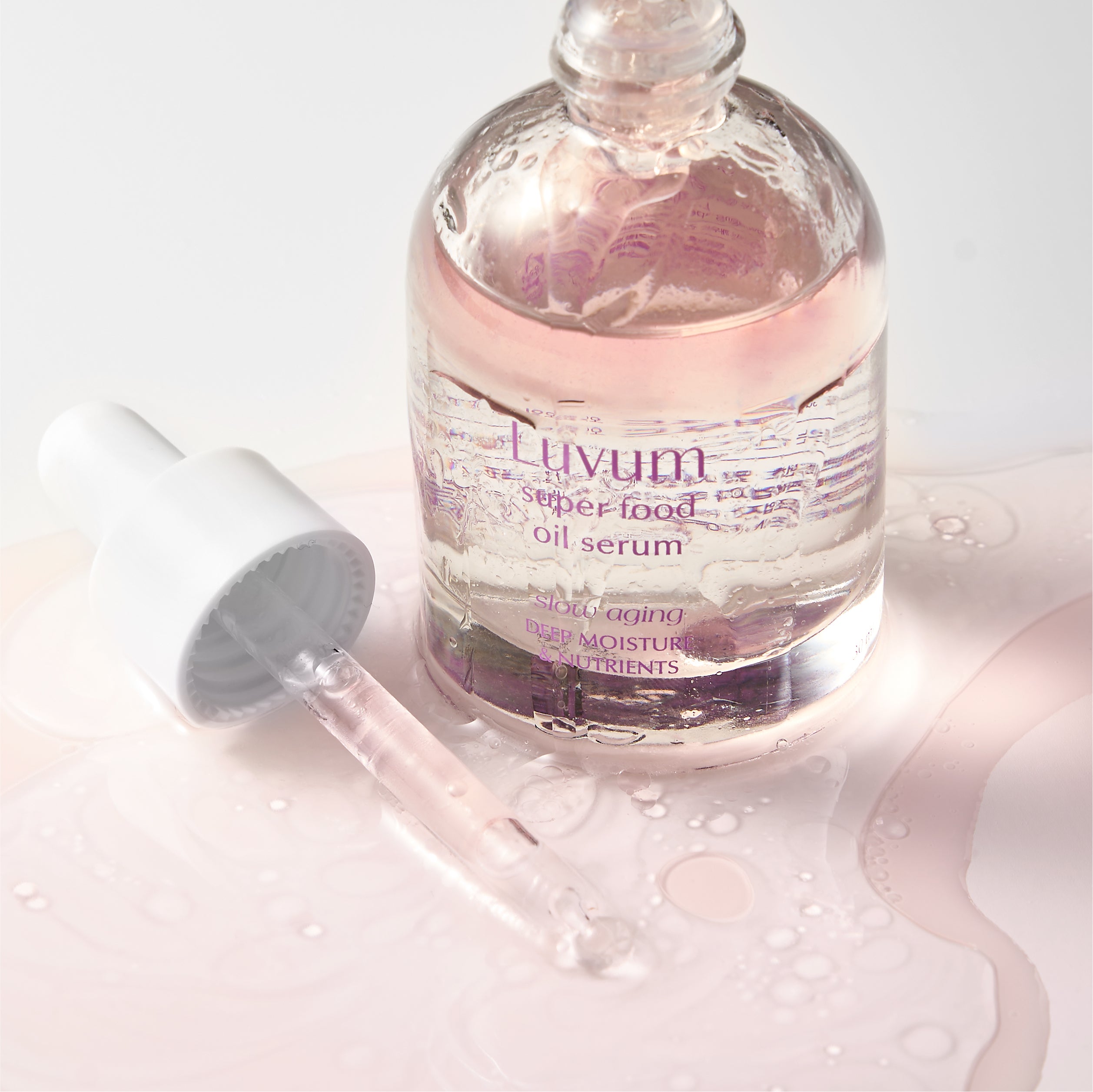 LUVUM SLOW AGING SUPER FOOD ÖLSERUM Zweiphasen-Ölserum mit Pflanzenpeptiden 30 ml #3