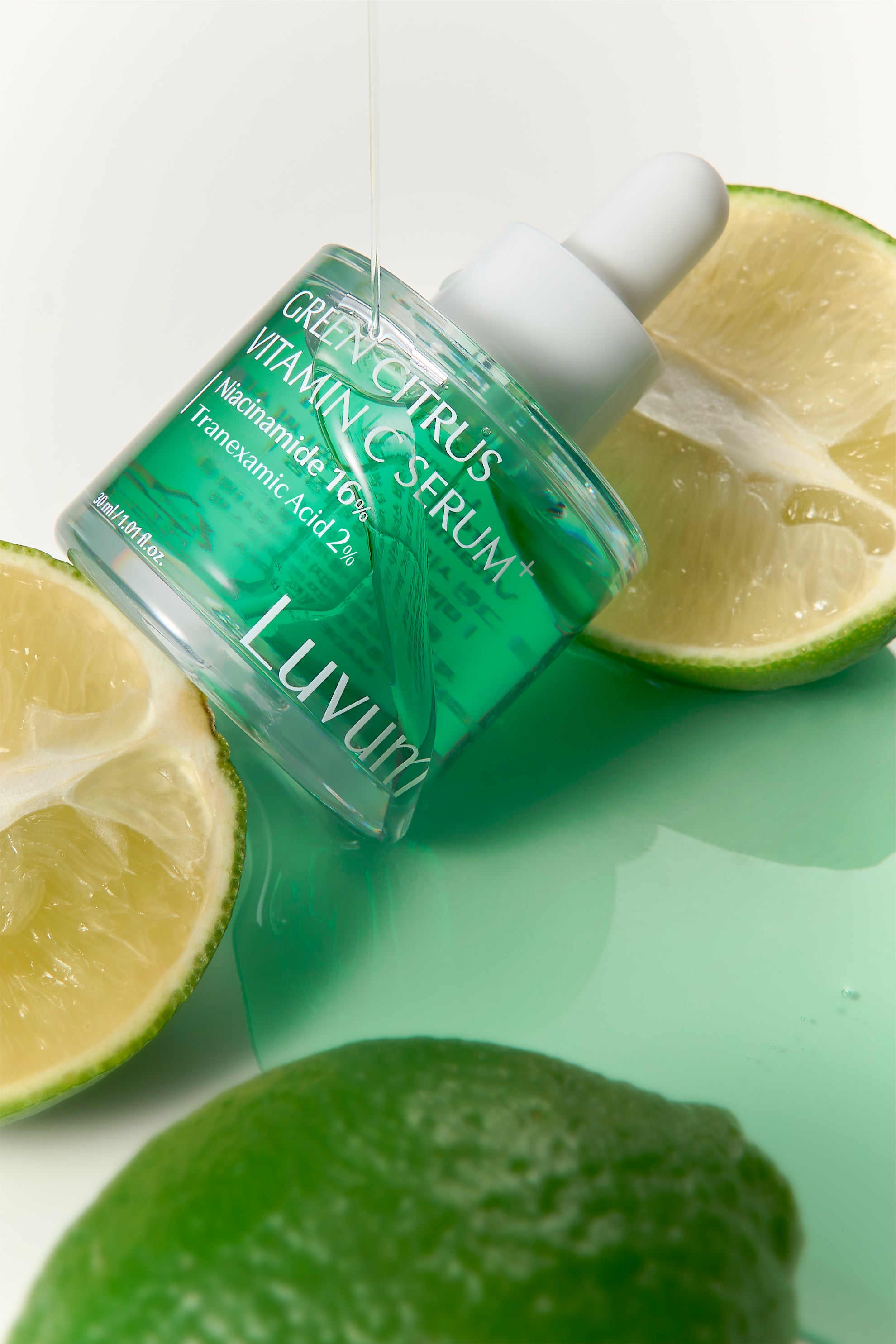 LUVUM GREEN CITRUS VITAMIN C SERUM + Aufhellendes Gesichtsserum mit Vitamin C und Tranexamsäure 30 ml #4