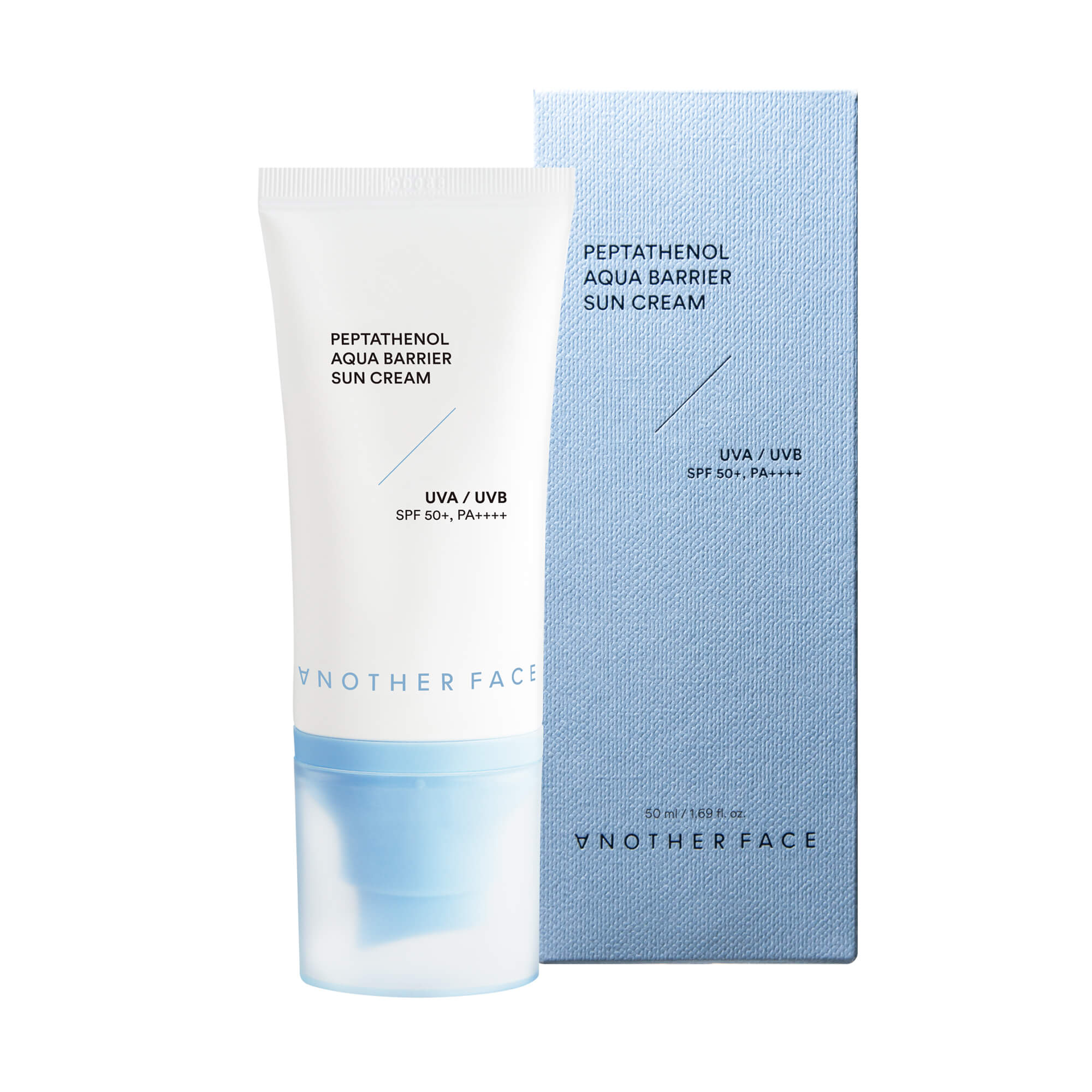 ANOTHER FACE PEPTATHENOL™ AQUA BARRIER SUN CREAM Crema viso idratante con filtro SPF50+ PA++++ 50 ml #2
