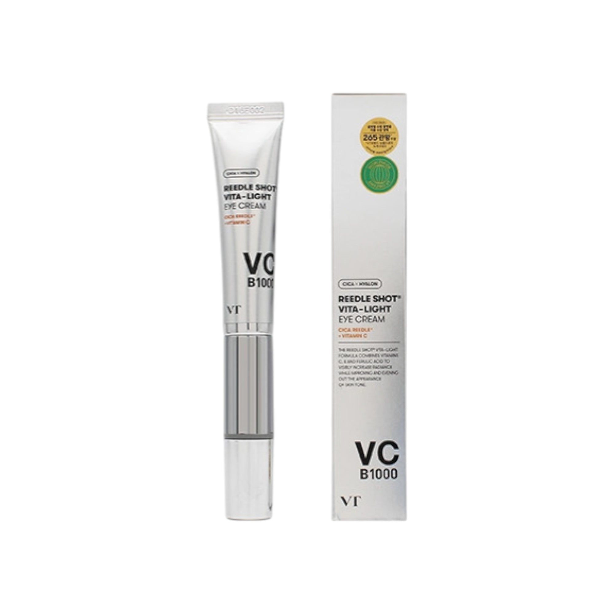 VT COSMETICS REEDLE SHOT VITA-LIGHT Beleuchtende Augencreme mit Vitamin C 15 ml