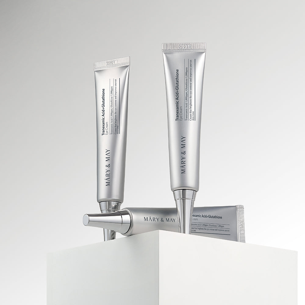 MARY & MAY TRANEXAMIC ACID+GLUTATHIONE Rozjasňující oční krém s kyselinou tranexamovou 12 g #2