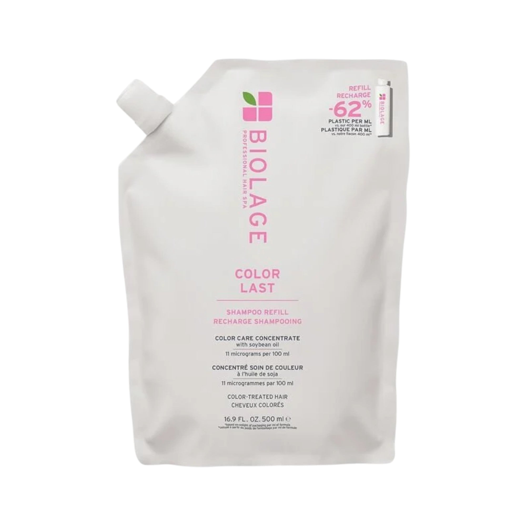 BIOLAGE COLOR LAST Szampon do włosów farbowanych zapobiegający blaknięciu koloru REFILL 500 ml