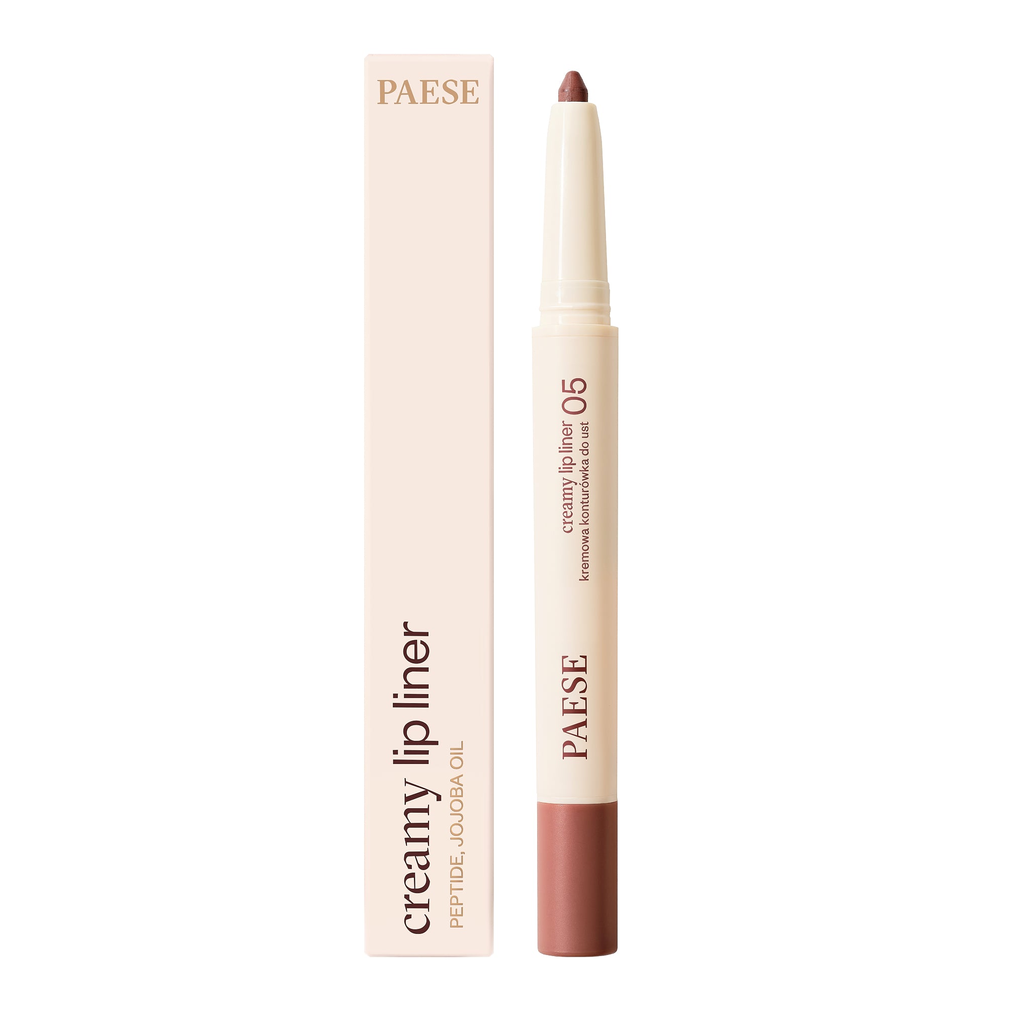 PAESE CREAMY LIP LINER Kremowa konturówka z peptydami 0,6 g #5