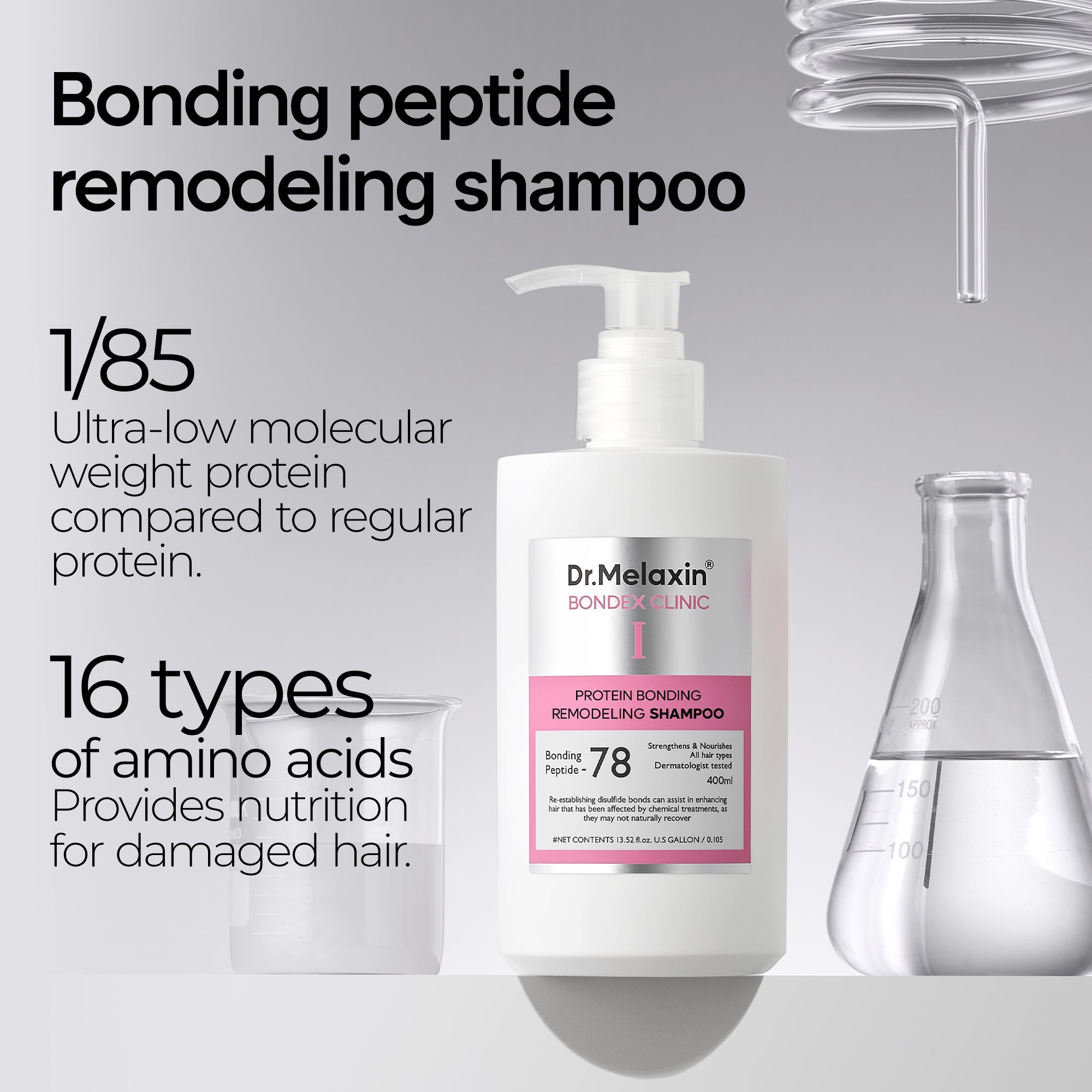 DR.MELAXIN BONDEX LINE Regenerierendes Shampoo 400 ml #11