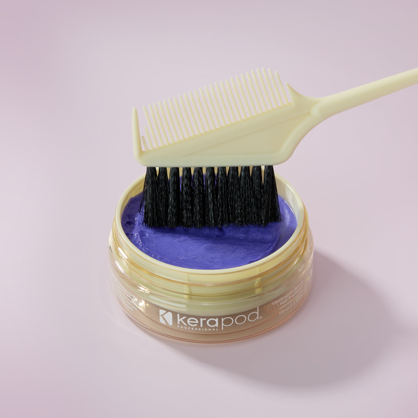 KERAPOD VITA SMOOTH Kuracja regenerująca i wygładzająca do włosów blond i siwych 100 ml #3