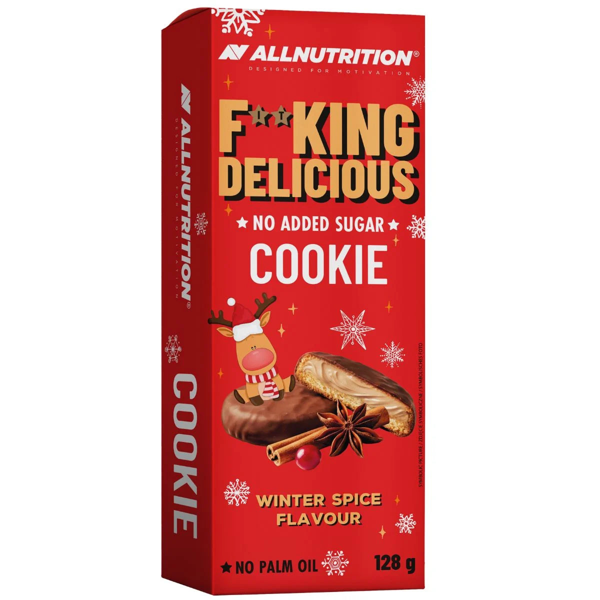 ALLNUTRITION FITKING WINTER SPICE Kekse 128 g
