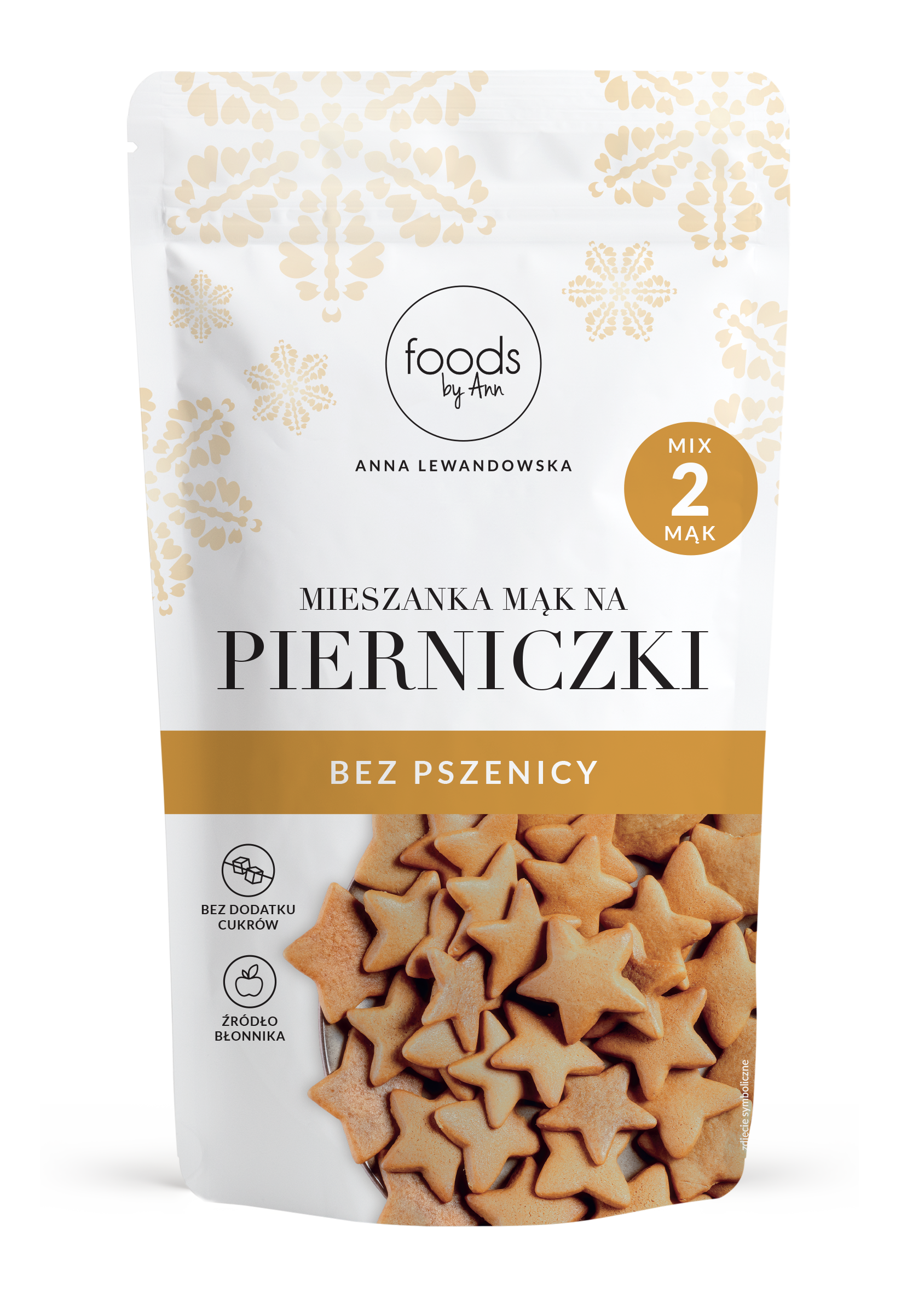 LEVANN FOODS BY ANN Mieszanka mąk na pierniczki bez pszenicy 200 g