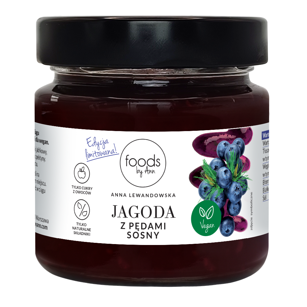 POTRAVINY ANN Borůvkový džem s borovými výhonky 200 g