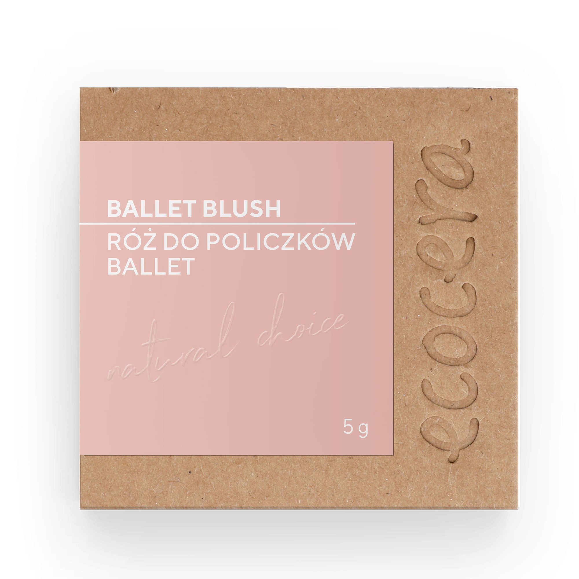 ECOCERA NATURAL CHOICE Róż do policzków 5 g