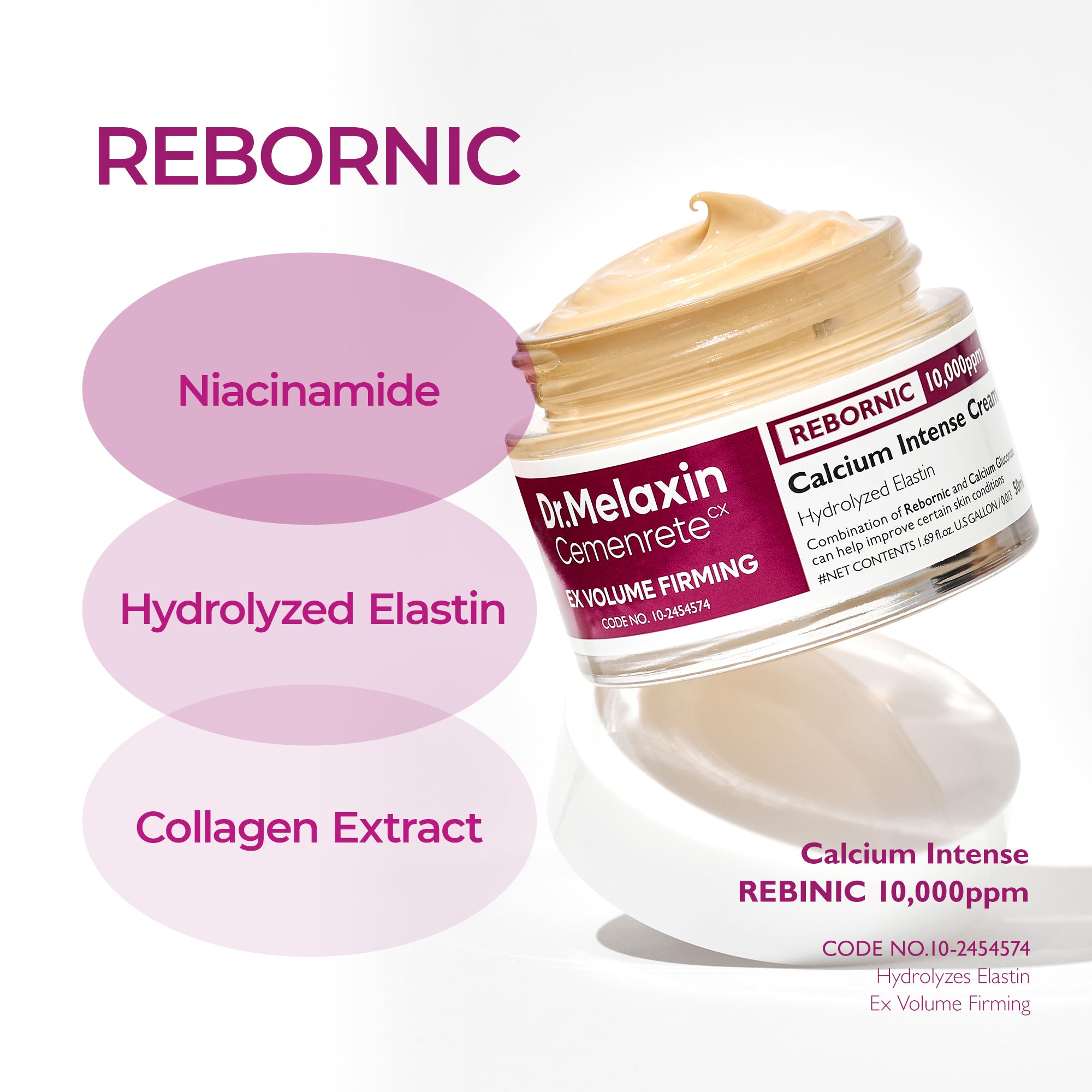 DR.MELAXIN CEMENRETE LINE Krem zwiększający elastyczność skóry 50 ml #6