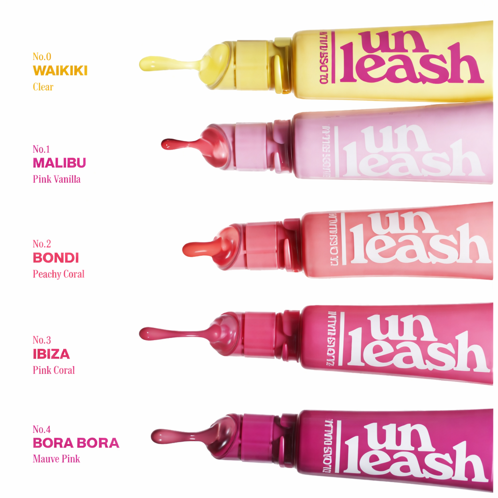 UNLEASHIA SUNSET DAZZLE GLOSS BALM Peptidový lesk na rty 10 g