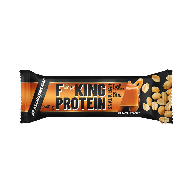 ALLNUTRITION FITKING PROTEIN Proteinová tyčinka - karamelová arašídy 40 g