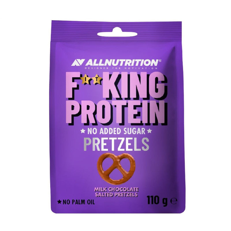 ALLNUTRITION FITKING PROTEIN preclíky – mléčná čoko sůl 110g