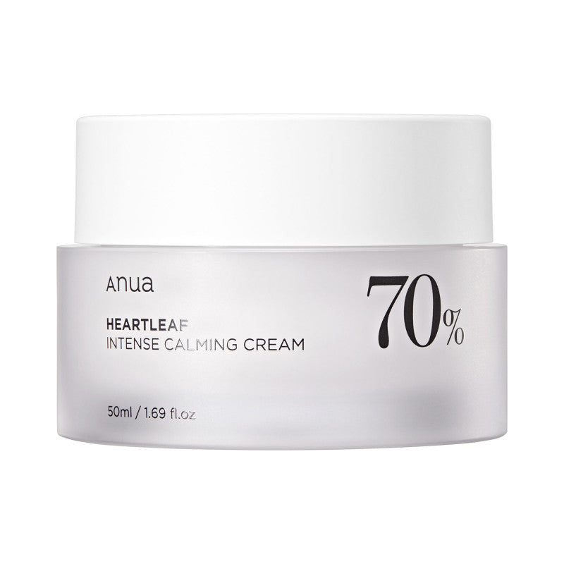 ANUA HEARTLEAF 70 INTENSE CALMING Bogaty krem łagodzący z ceramidami i pantenolem 50 ml