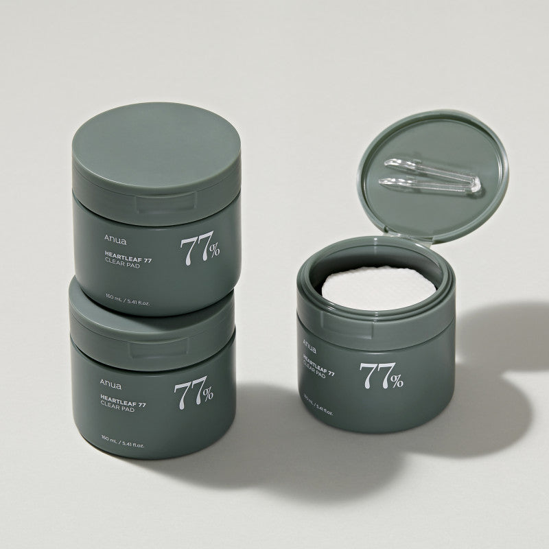 ANUA HEARTLEAF 77% TONER PAD Dischetti tonificanti per il viso che riducono l'eccesso di sebo 70 pz. 160 ml #2