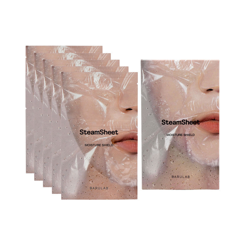 BARULAB AESTHETIC STEAMSHEET Masque tissu hydratant 22 g (5 pièces)