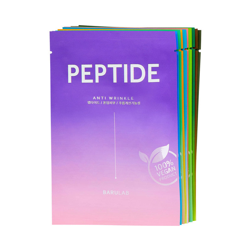 BARULAB THE CLEAN VEGAN Zestaw masek wegańskich 23 g x 10 szt.