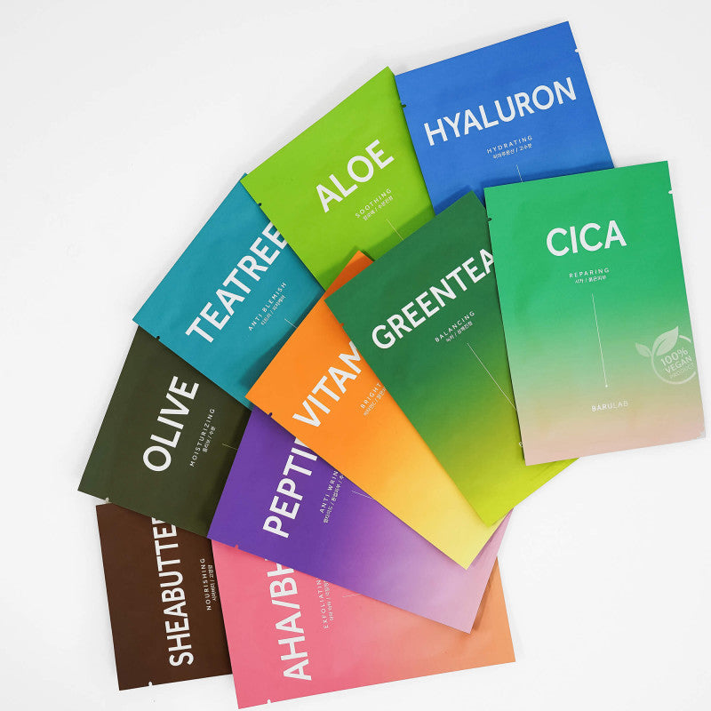 BARULAB THE CLEAN VEGAN Set veganer Masken 23 g x 10 Stück #2