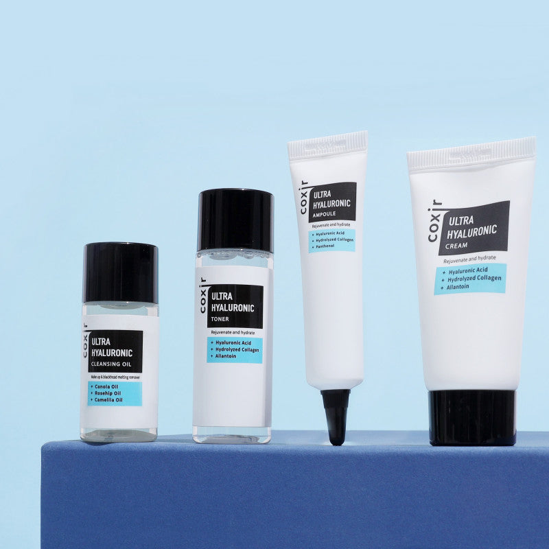 COXIR ULTRA HYALURONIC LINE Coffret hydratant intensément à l'acide hyaluronique 30 ml + 20 ml + 20 ml + 10 ml #2