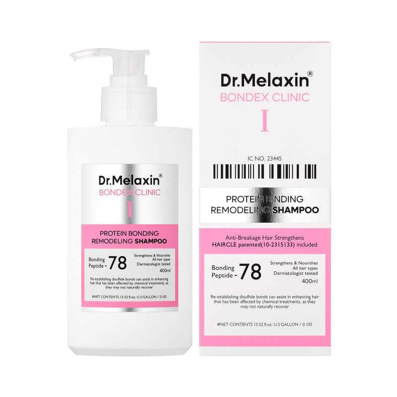 DR.MELAXIN BONDEX LINE Szampon odbudowujący 400 ml