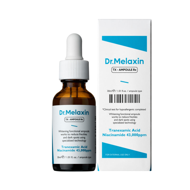 DR.MELAXIN TX-AMPOULE Skoncentrowane serum rozjaśniające z kwasem traneksamowym 30 ml