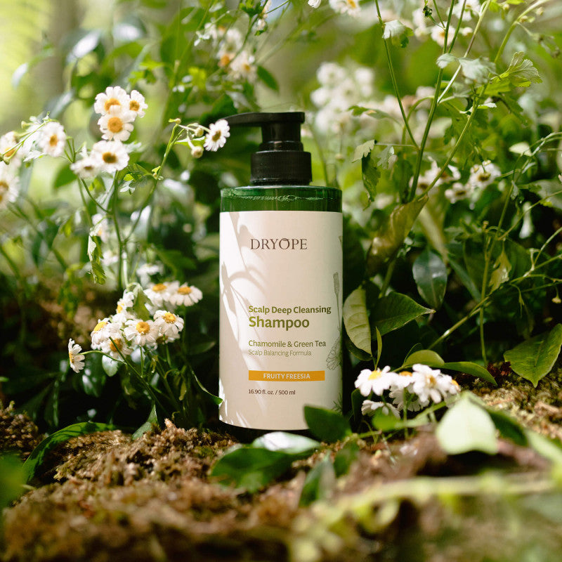 DRYOPE SCALP DEEP CLEANSING Shampooing vegan au parfum de freesia 500 ml #3