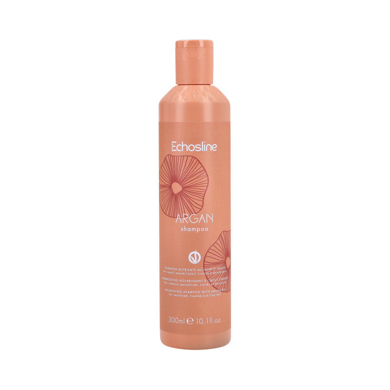 ECHOSLINE ARGAN NOURISHING Shampoo vegano all'argan per capelli secchi 300ml