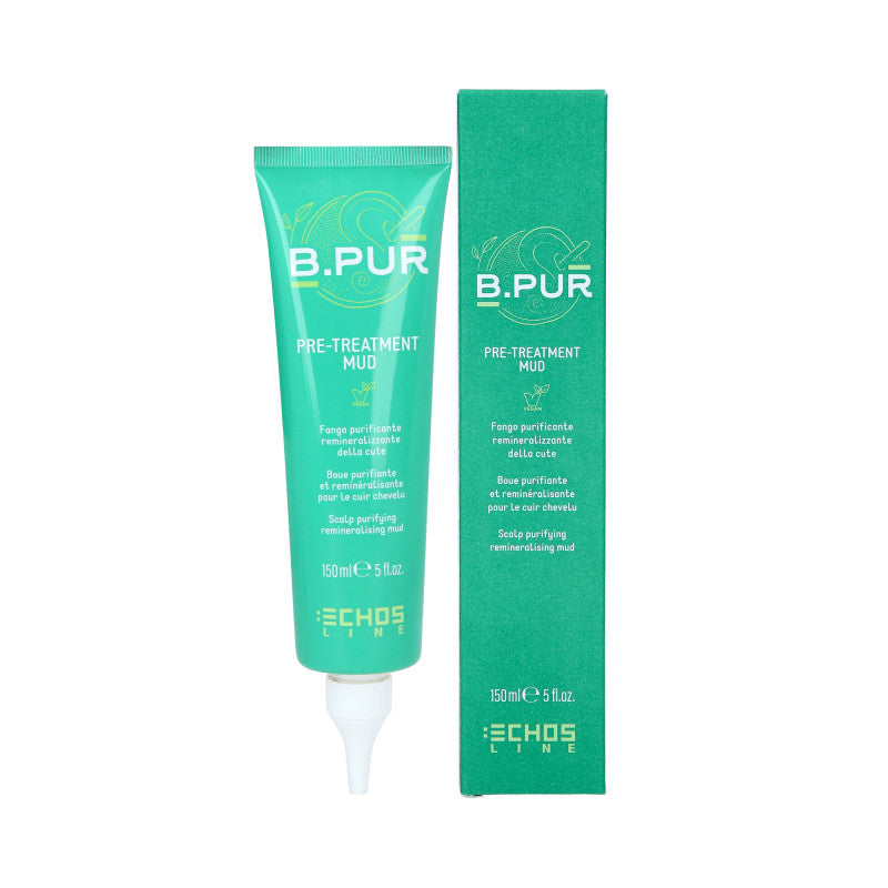 ECHOSLINE B.PUR PRE-TREATMENT MUD Glinka do oczyszczania skóry głowy 150 ml