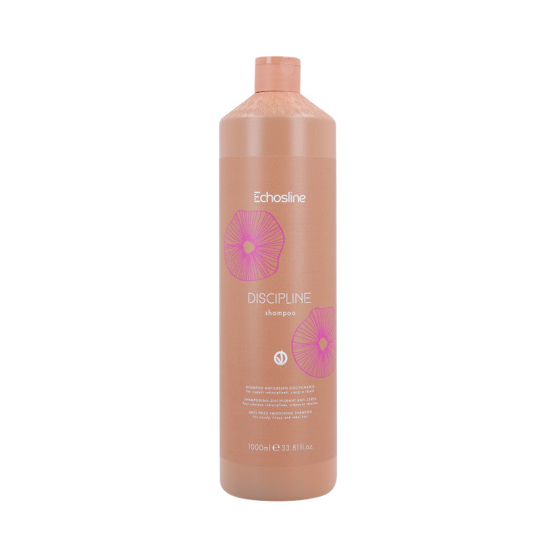 ECHOSLINE DISCIPLINE ANTI-FRIZZ Shampoo disciplinante anticrespo vegano 1000ml