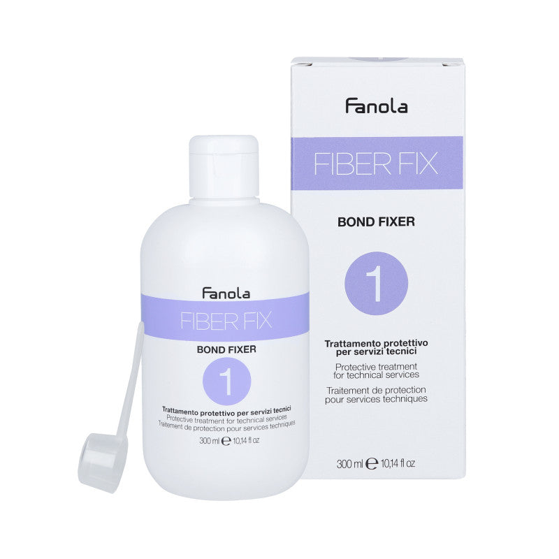 FANOLA FIBER FIX N1 Kuracja odbudowująca do włosów farbowanych 300 ml