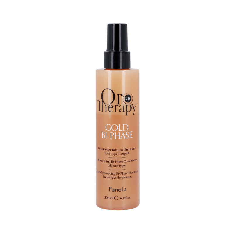 FANOLA ORO THERAPY GOLD Dwufazowa odżywka w sprayu 200 ml