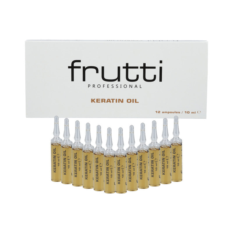 FRUTTI PROFESSIONAL Keratin Öl Haarkur 12x10ml