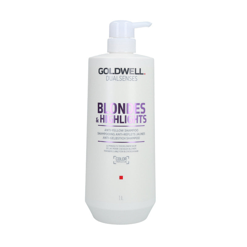 GOLDWELL DUALSENSES BLONDES&HIGHLIGHTS shampoo anti giallo per capelli 1000ml 