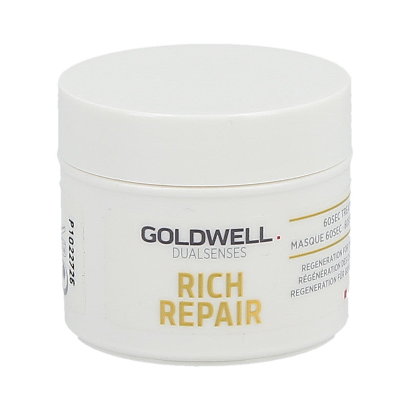 GOLDWELL DUALSENSES RICH REPAIR 60-sekundowa kuracja do włosów zniszczonych 25 ml