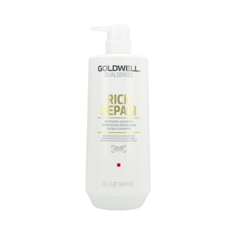 Goldwell Dualsenses Rich Repair Szampon odbudowujący do włosów zniszczonych 1000 ml