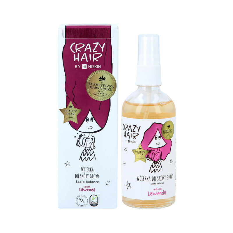 HISKIN CRAZY HAIR Lotion pour le cuir chevelu sans alcool 100 ml
