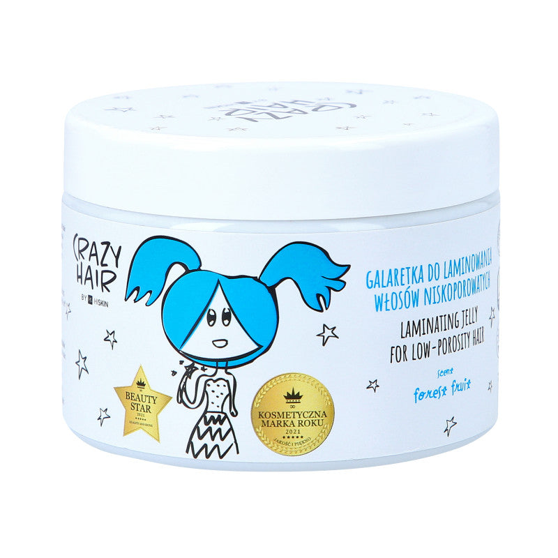 HISKIN CRAZY HAIR JELLY FRUITS DES FORÊTS Gelée pour laminer les cheveux à faible porosité 300ml